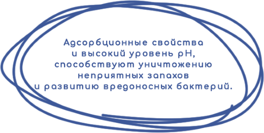 Нейтрализует запахи